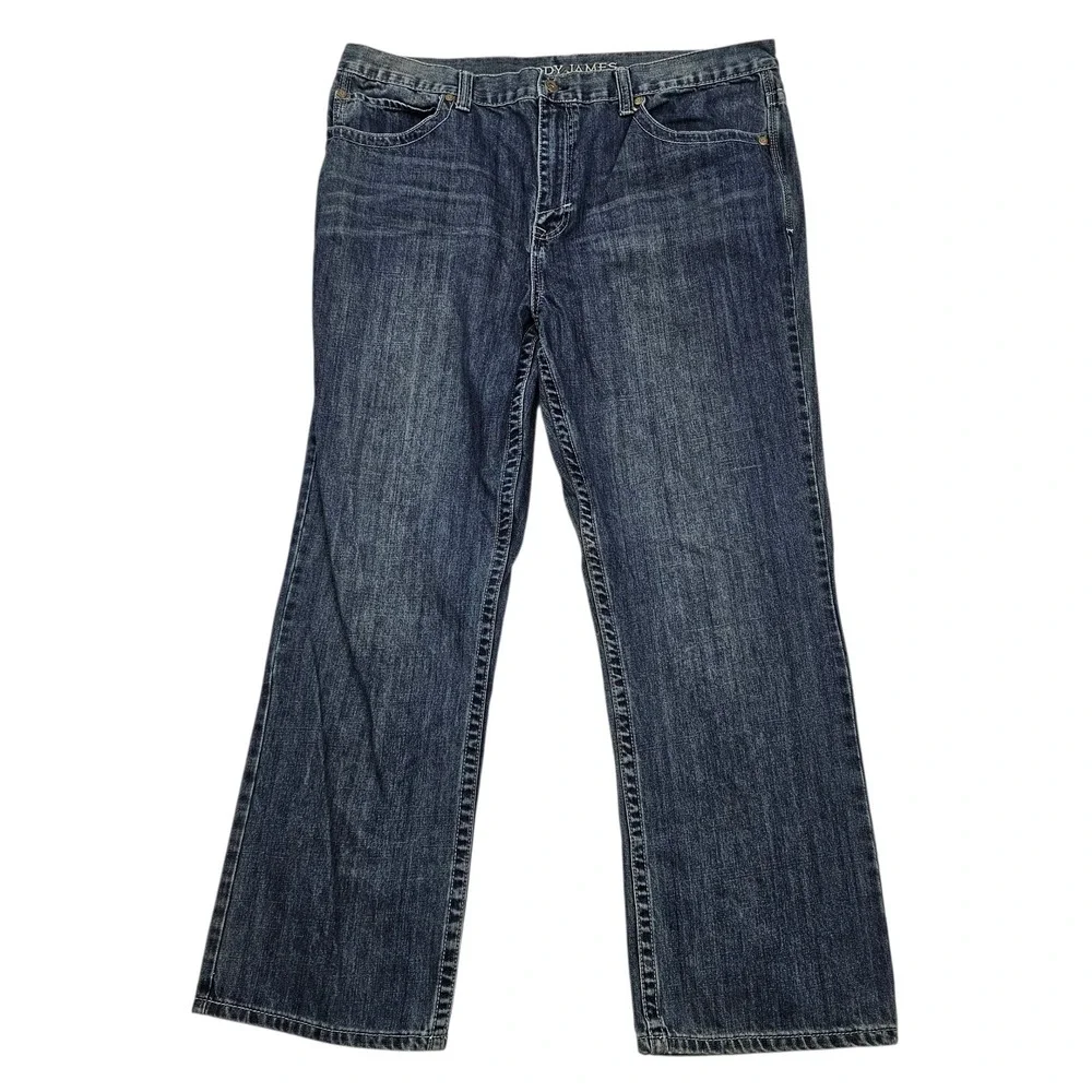 Cody James Jeans Mens 42x31 Blue Dusty Trail Straight Leg Western Cowboy Ranch